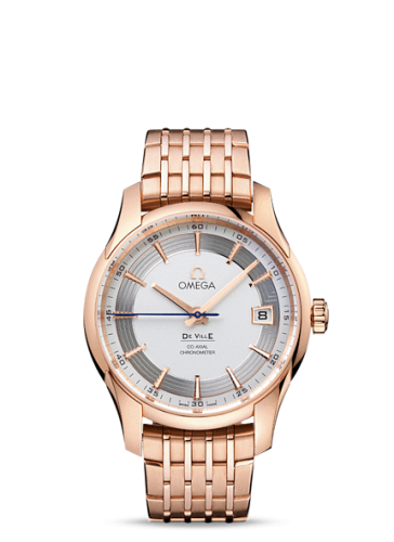 Omega De Ville Hour Vision Co-Axial Red Gold / Silver / Bracelet